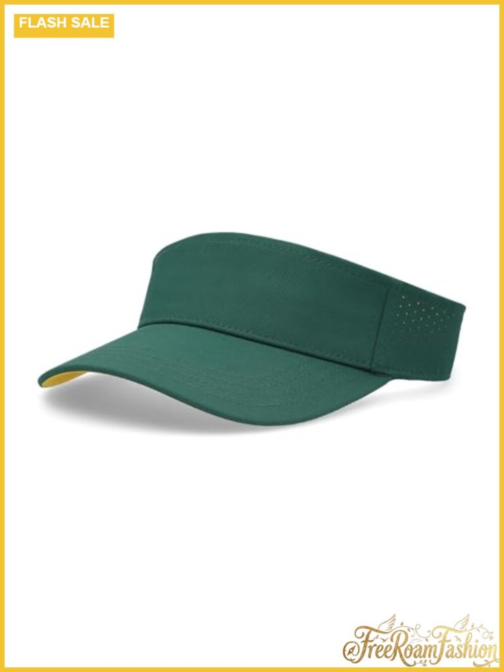 Unisex Perforated Visor Coolcore Moisture Wicking Adjustable